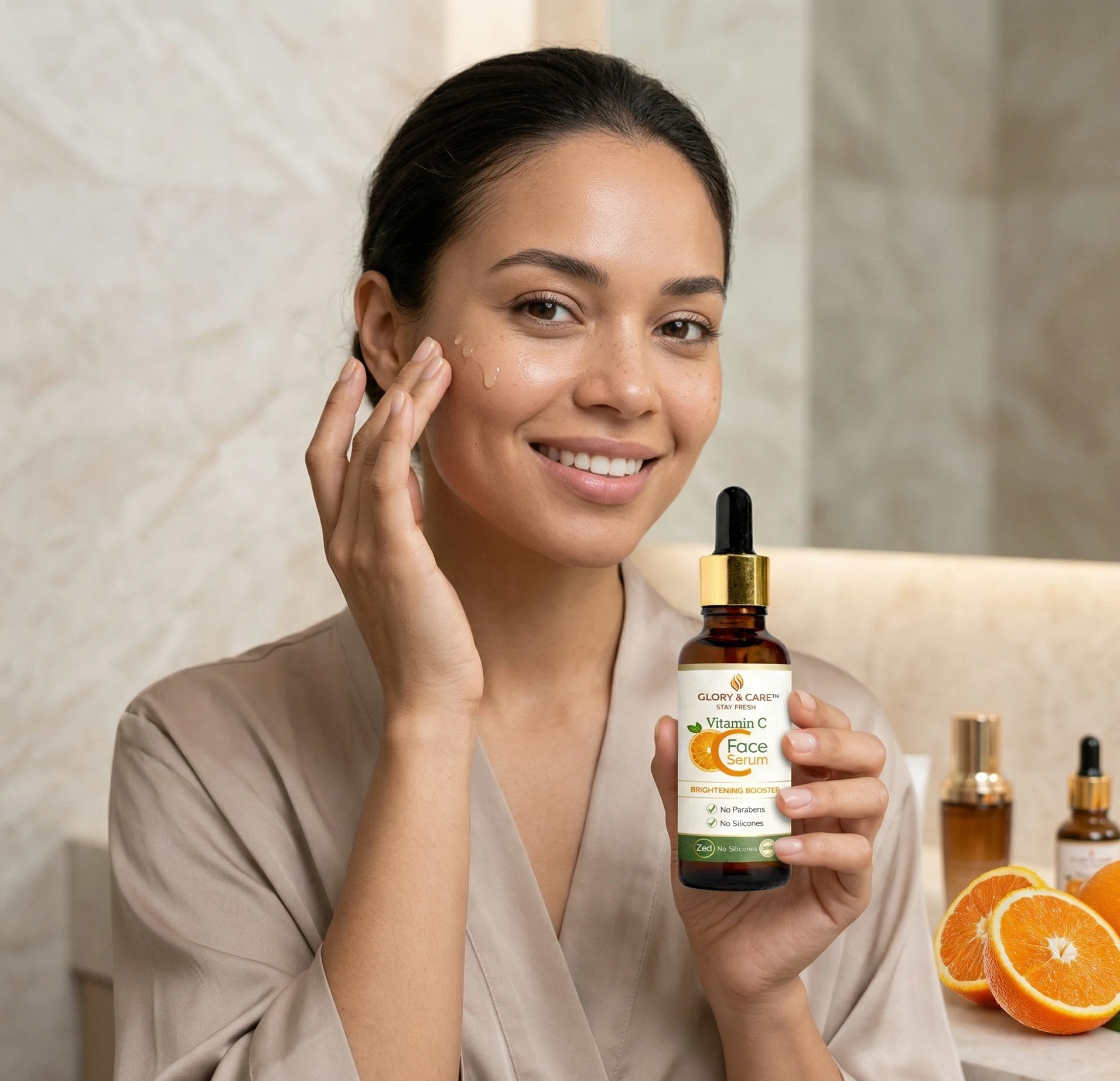 Glory and Care natural haircare and organic mist collection